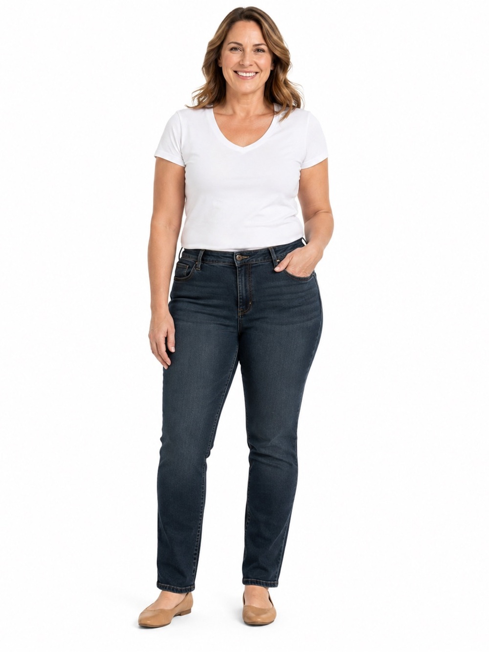 NYDJ Alaina jeans womens size 14 Lift & Tuck Technology Jegging style